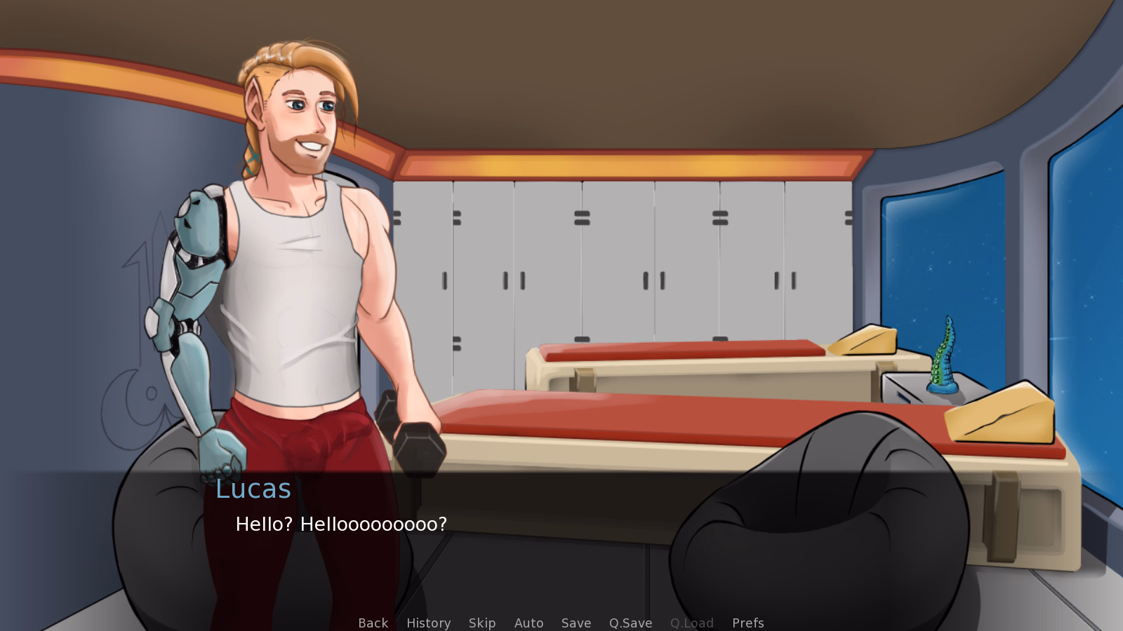 VN Ren'Py Abandoned E_Space [Demo] [Witchyummy]