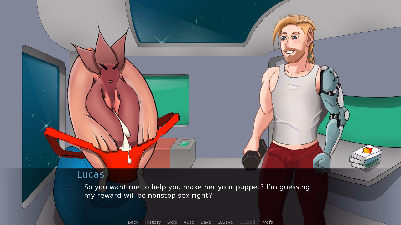 VN Ren'Py Abandoned E_Space [Demo] [Witchyummy]