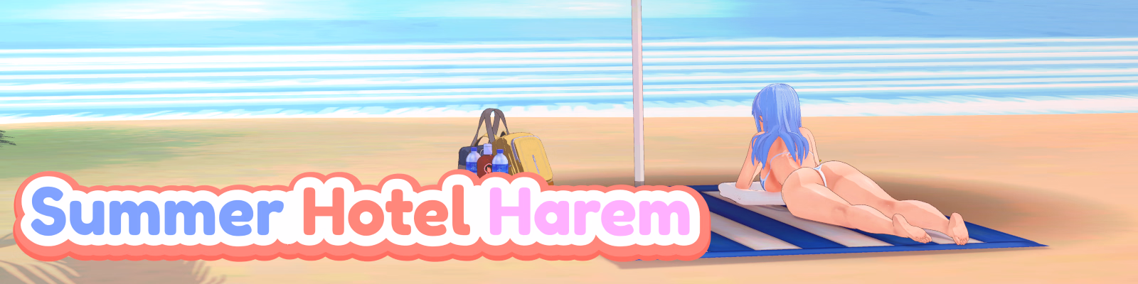 VN Ren'Py Abandoned Summer Hotel Harem [v0.0.3 Ch.3] [Lewd Milk]