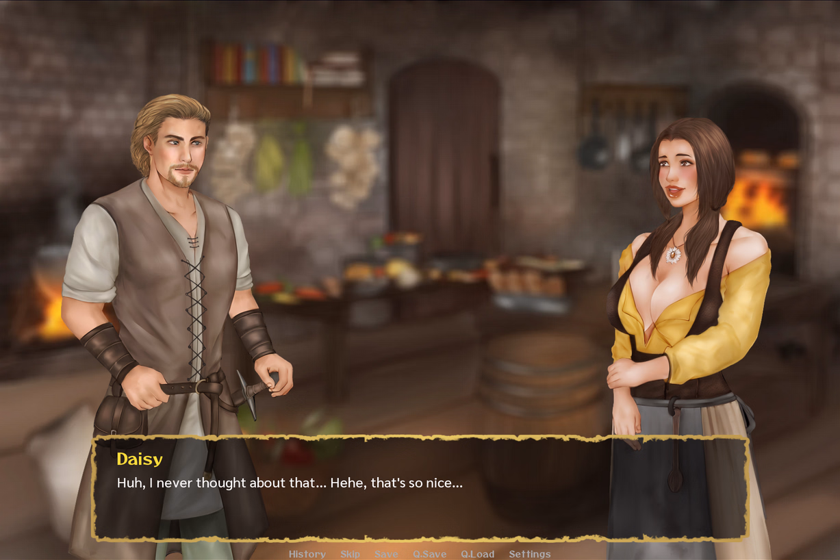 Ren'Py Abandoned Sweet Sweet Adventures [v0.3.2.1] [HoneyBeer]
