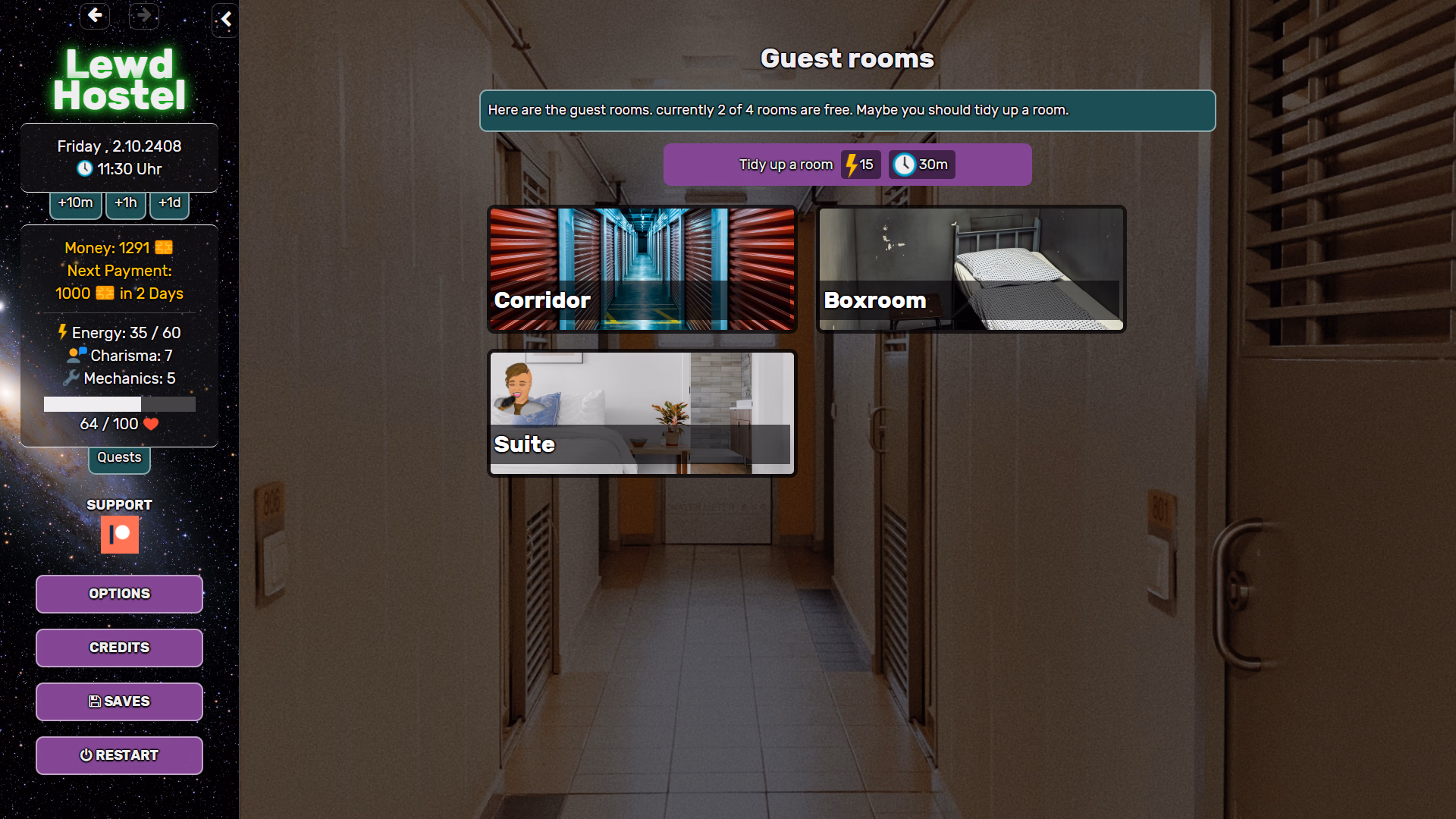 HTML Abandoned LewdHostel [v1.0] [Mediumfries]