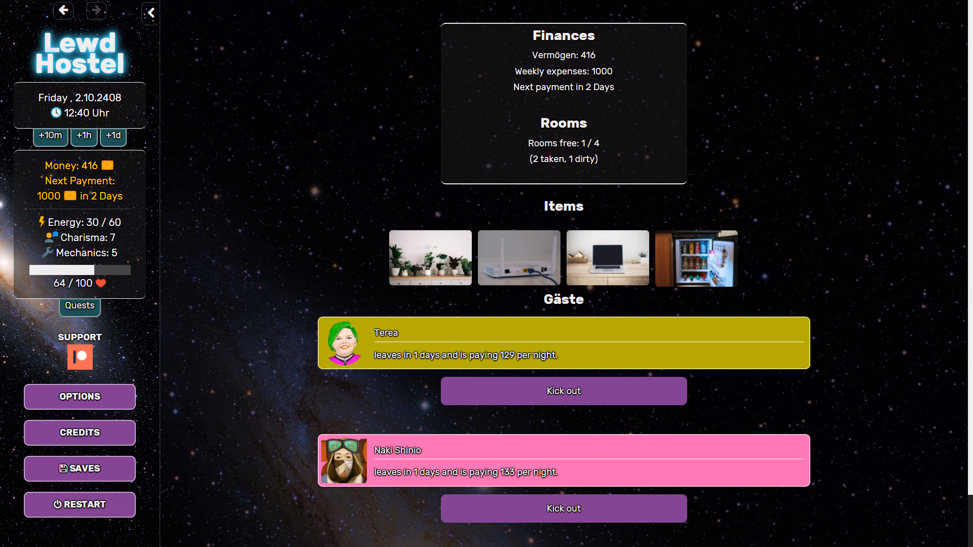 HTML Abandoned LewdHostel [v1.0] [Mediumfries]
