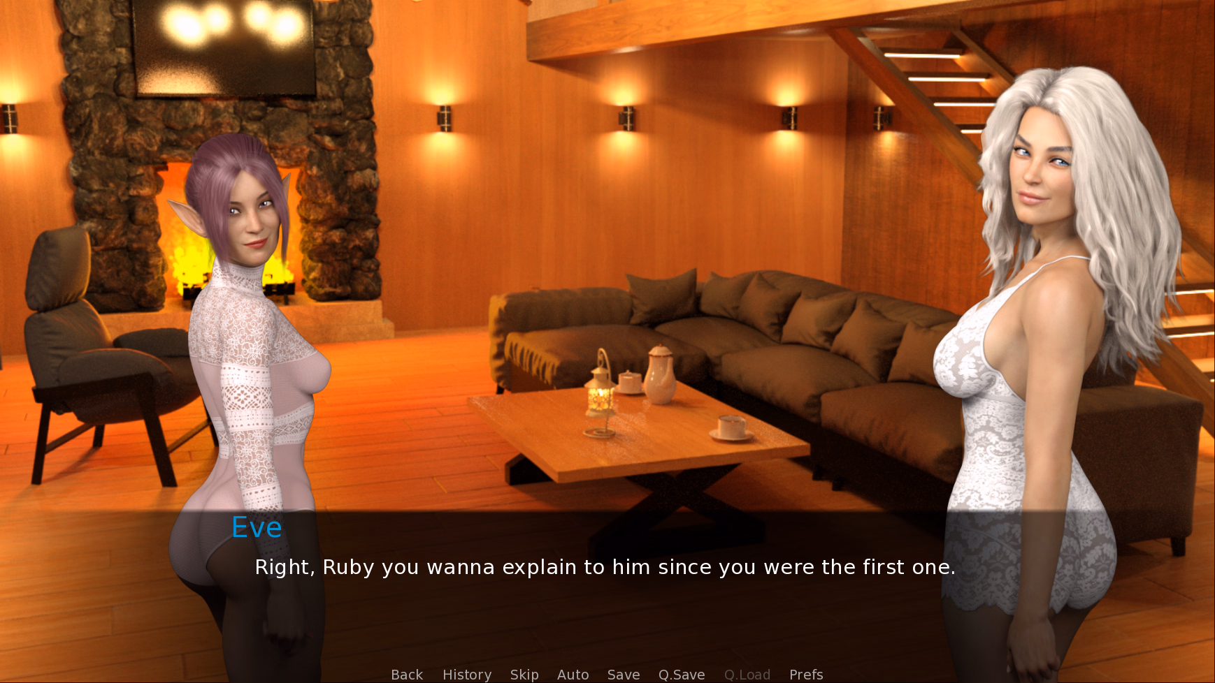 VN Ren'Py Abandoned House of Hunger [v0.1] [Blue Lust]