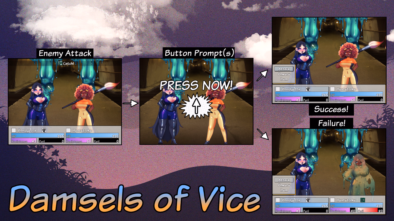 RPGM Completed Damsels of Vice [Final] [SubSupreme]