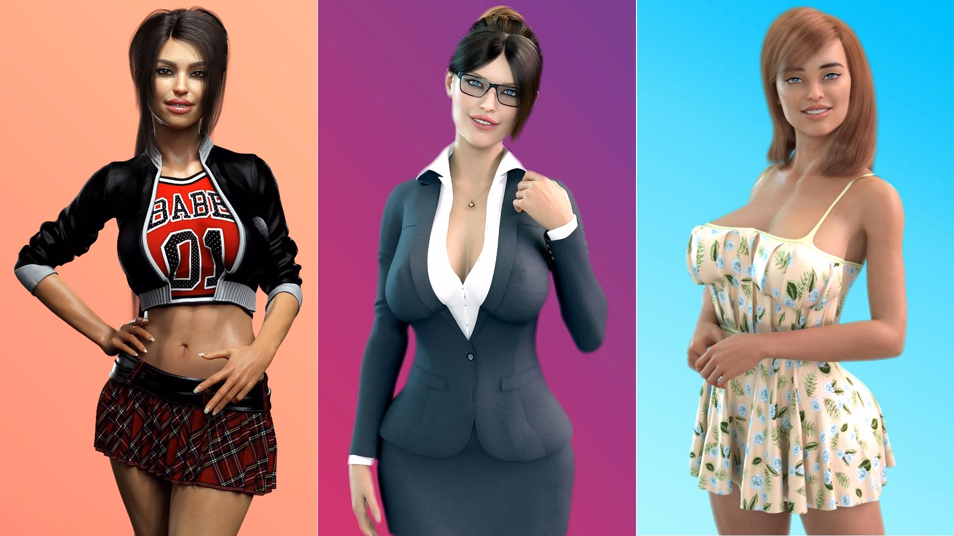 VN Ren'Py Temptations of Love [v2.4] [Ruby Romance Games] download