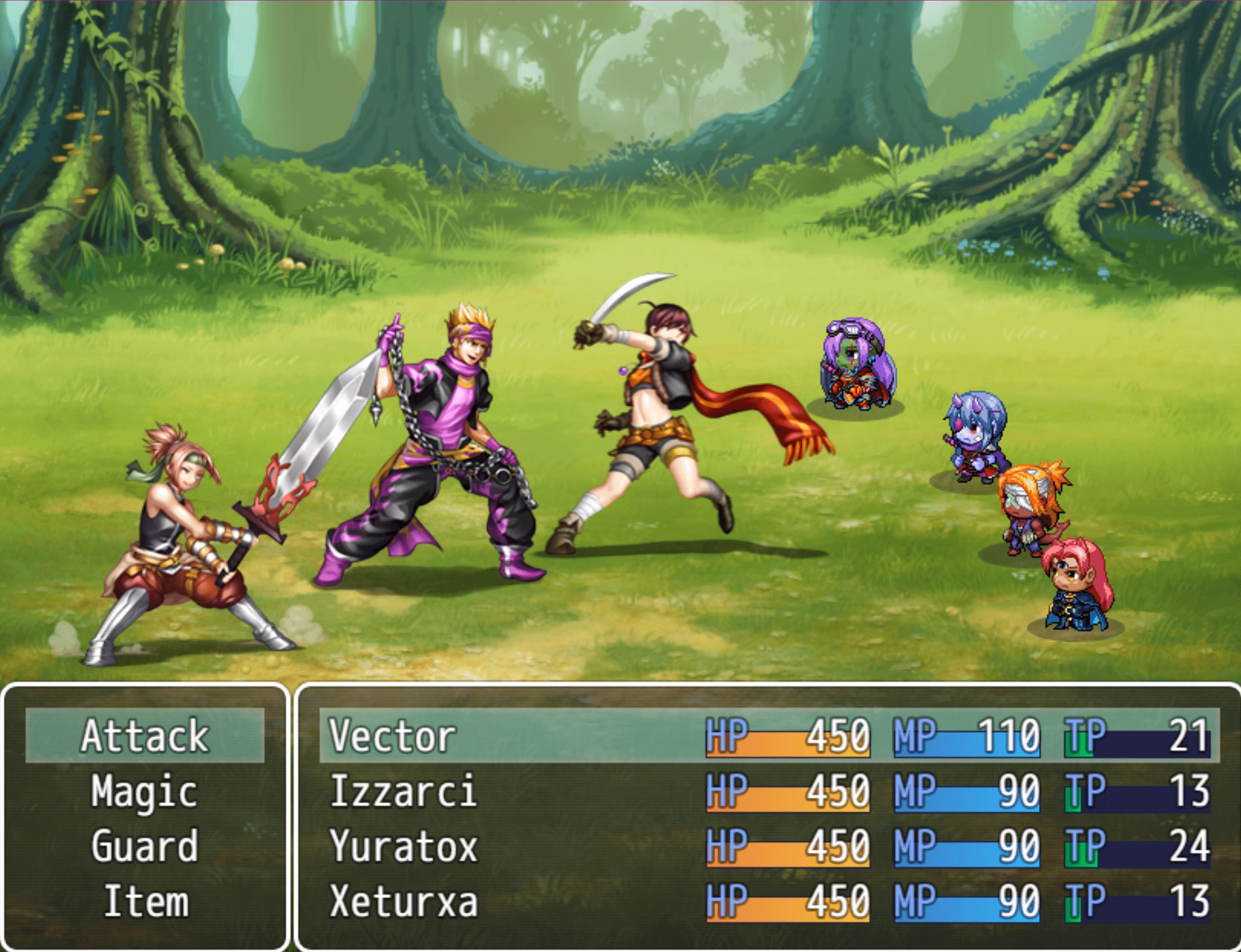 RPGM Abandoned Legends of Fantasy: Rise of the Supreme [v1.1] [ButterflyChainsawProductions]