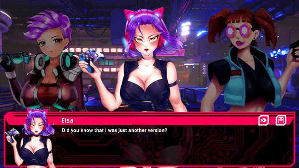 Unity Completed Cyberpunk Girls [Final] [Romantic Room]