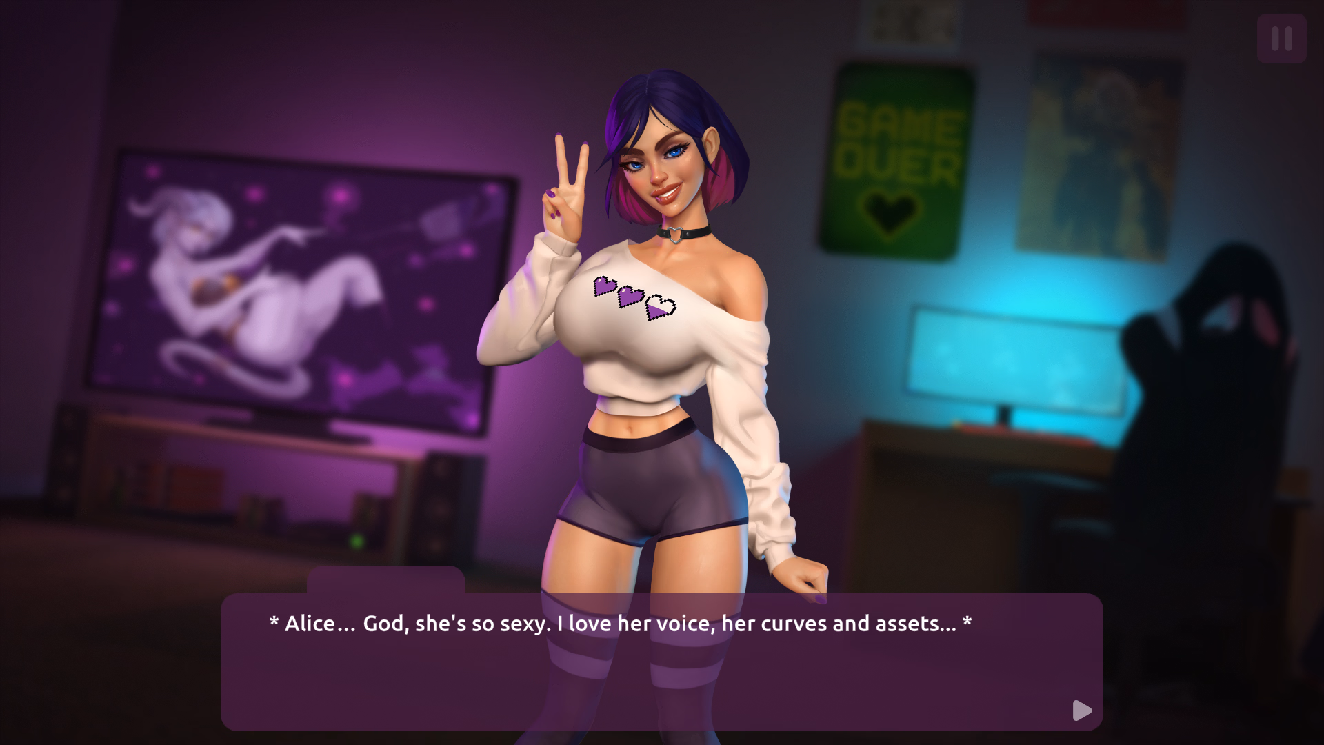 VN Unity Completed Dream Girlfriend: Twitch Thot 18+ [Final] [Banana Slime]