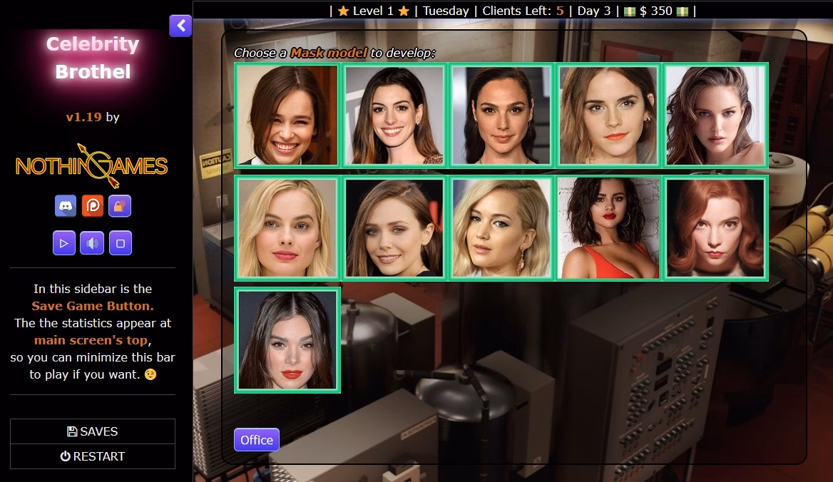 HTML Abandoned Celebrity Brothel [v1.24] [NothinGames]