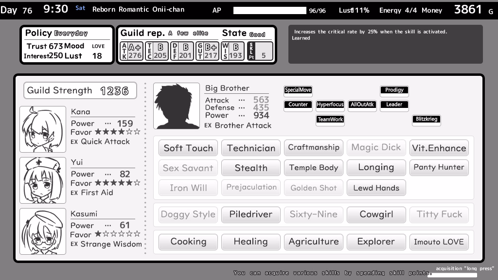 Wolf RPG Completed Living With Sister: Monochrome Fantasy [v2.0.0 + DLC] [Inusuku]