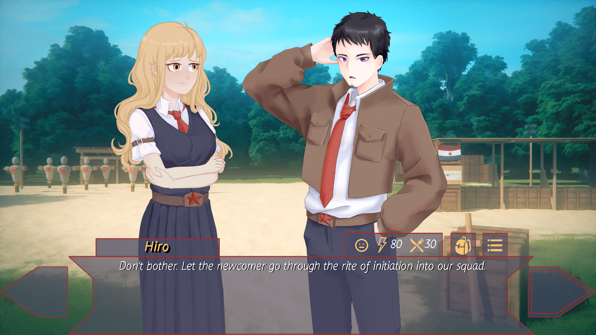VN Ren'Py Abandoned My Camp of Memories [v0.1] [Zubr Games]