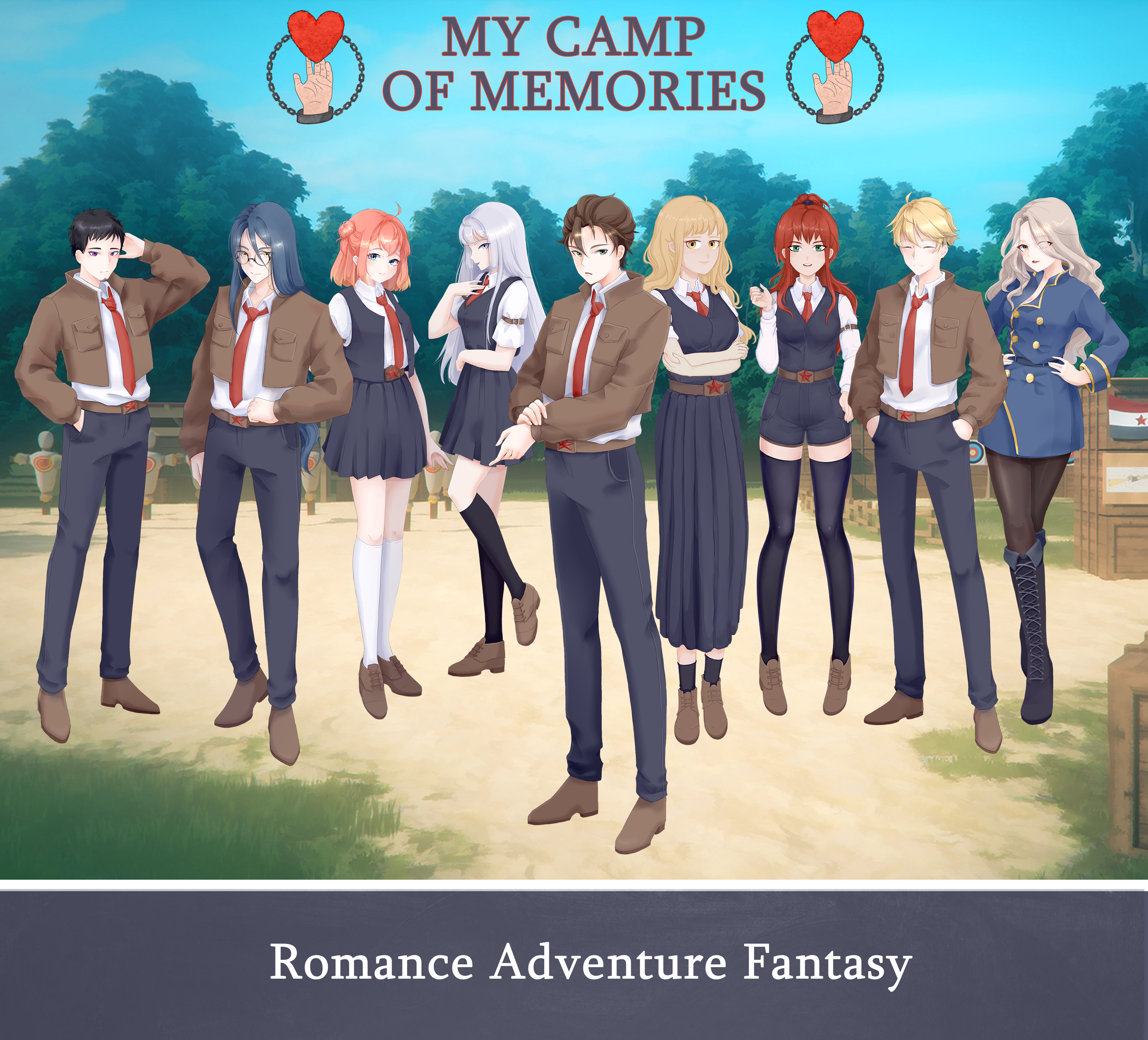 VN Ren'Py Abandoned My Camp of Memories [v0.1] [Zubr Games]
