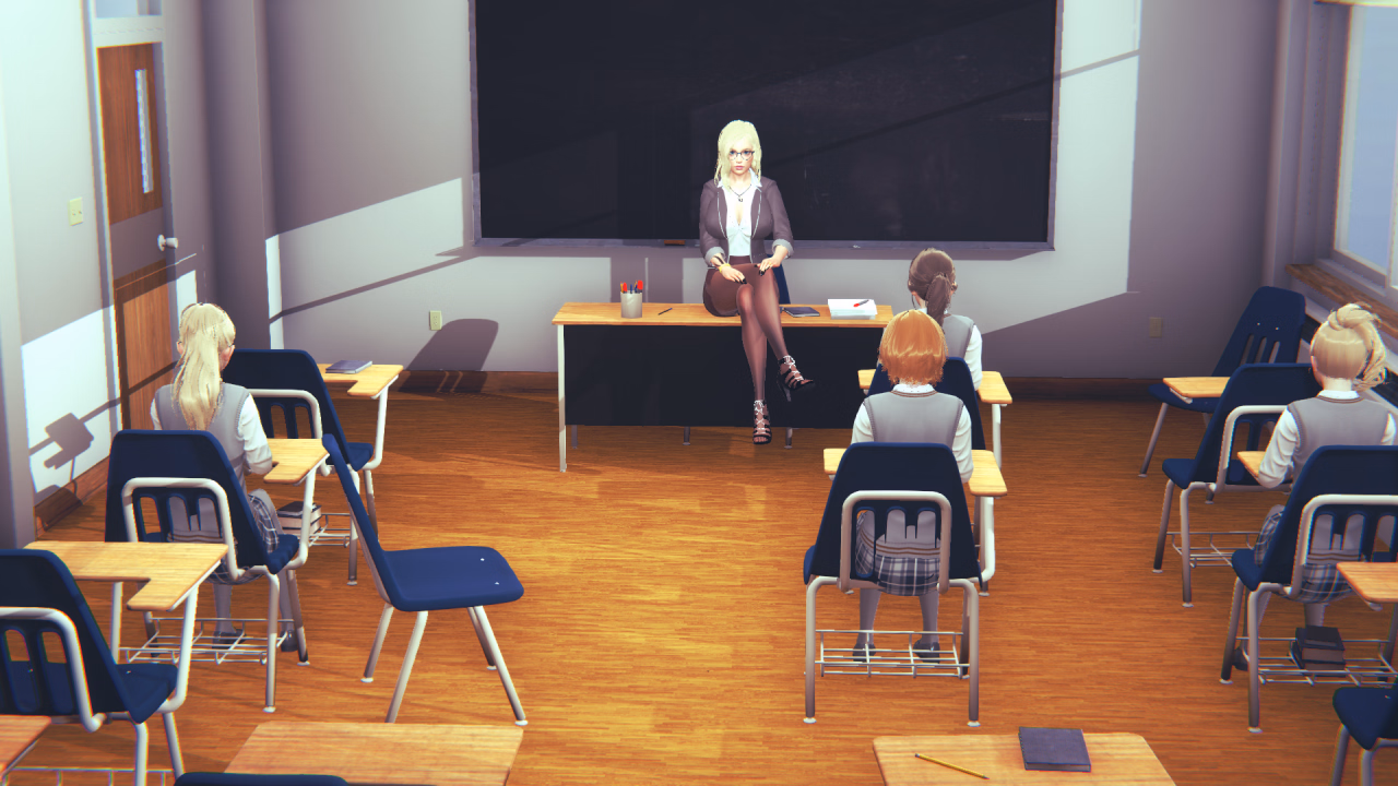 Ren'Py Abandoned School of Harem [v0.12a] [Black Studios]