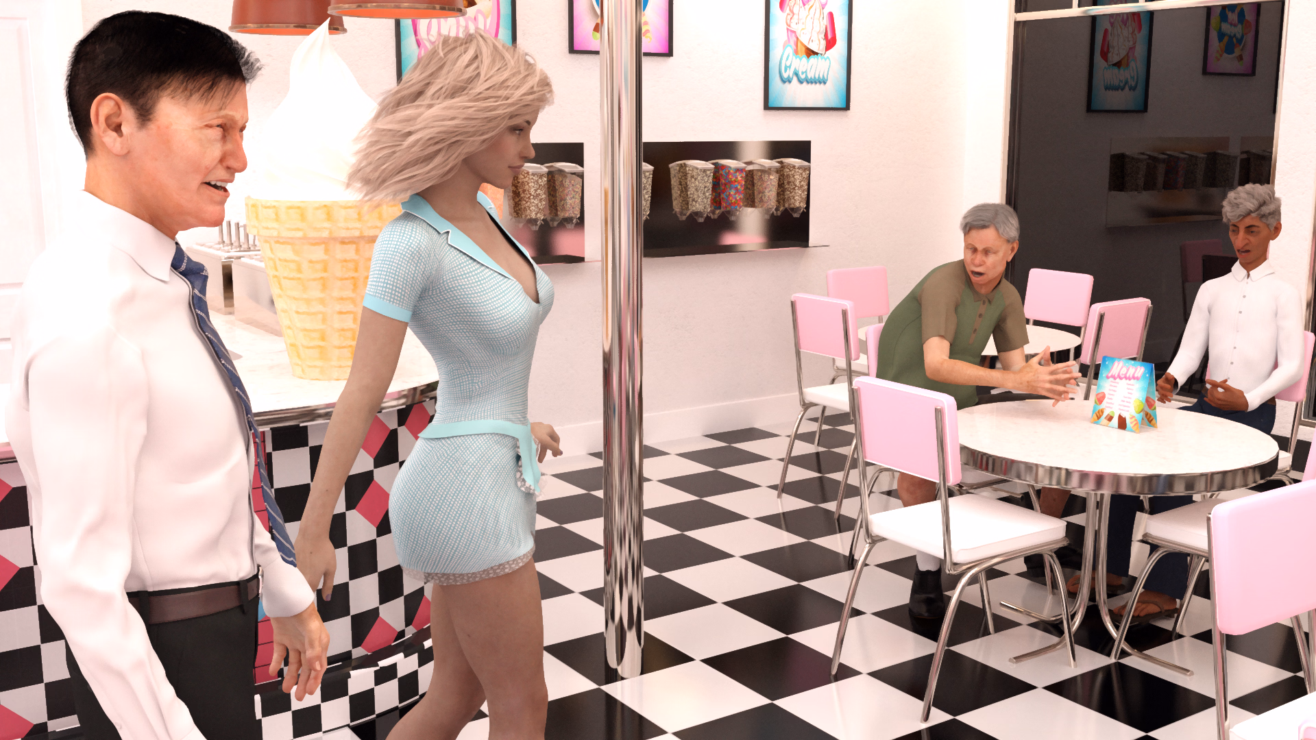 VN Ren'Py Abandoned Hometown Trap [v1.5] [Spaceball1]