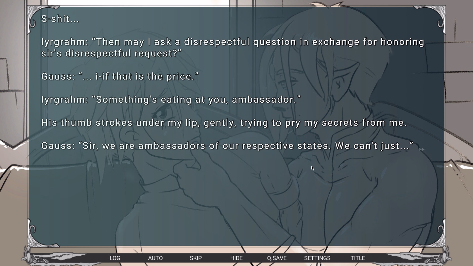 Unity Completed The Ambassador's Coterie (Gay VN) [v0.995] [herSecretSmile]