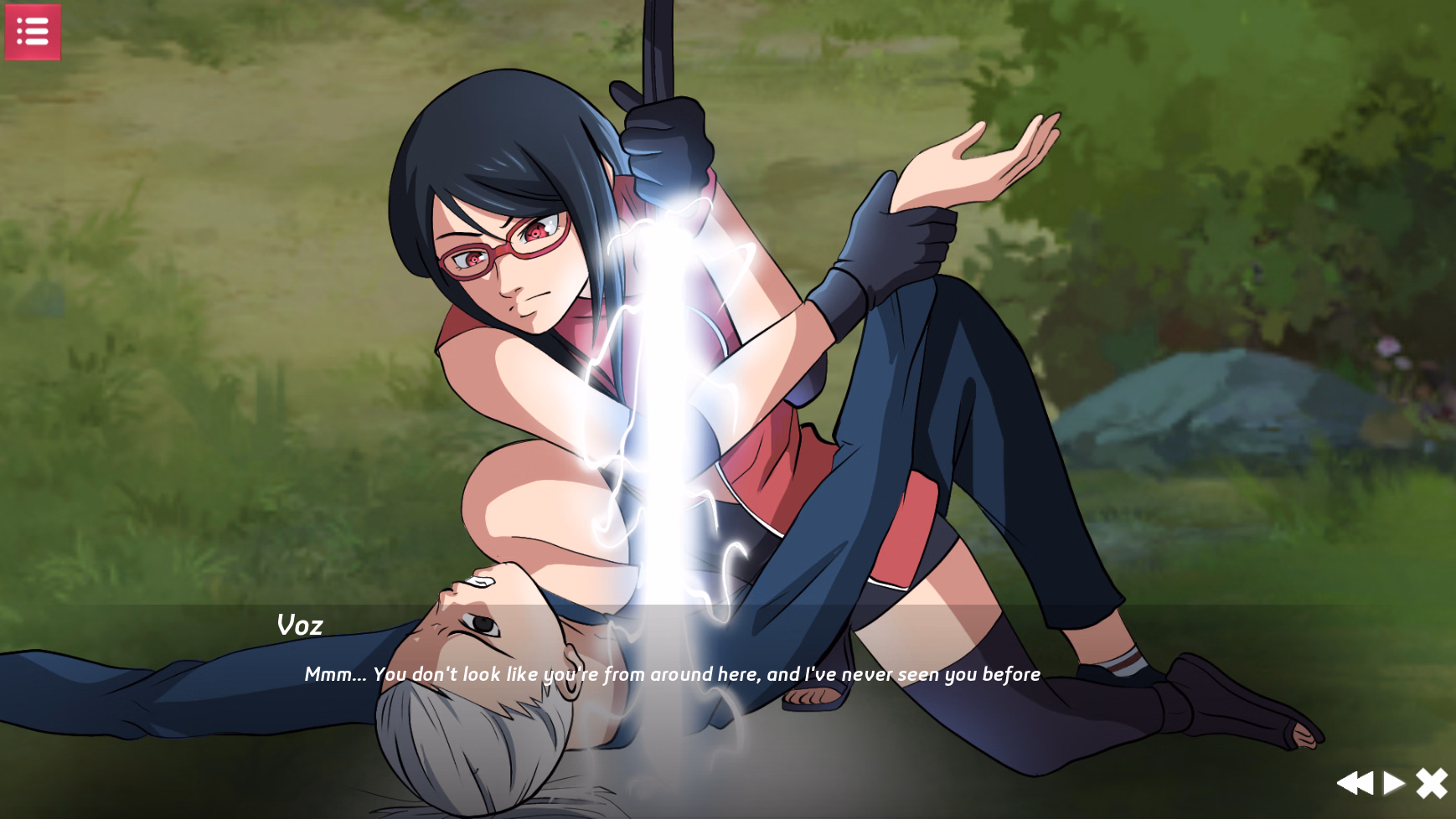 Ren'Py Sarada Rising + Boruto Naruto Next Generation [v1.1] [Arte Eroge]