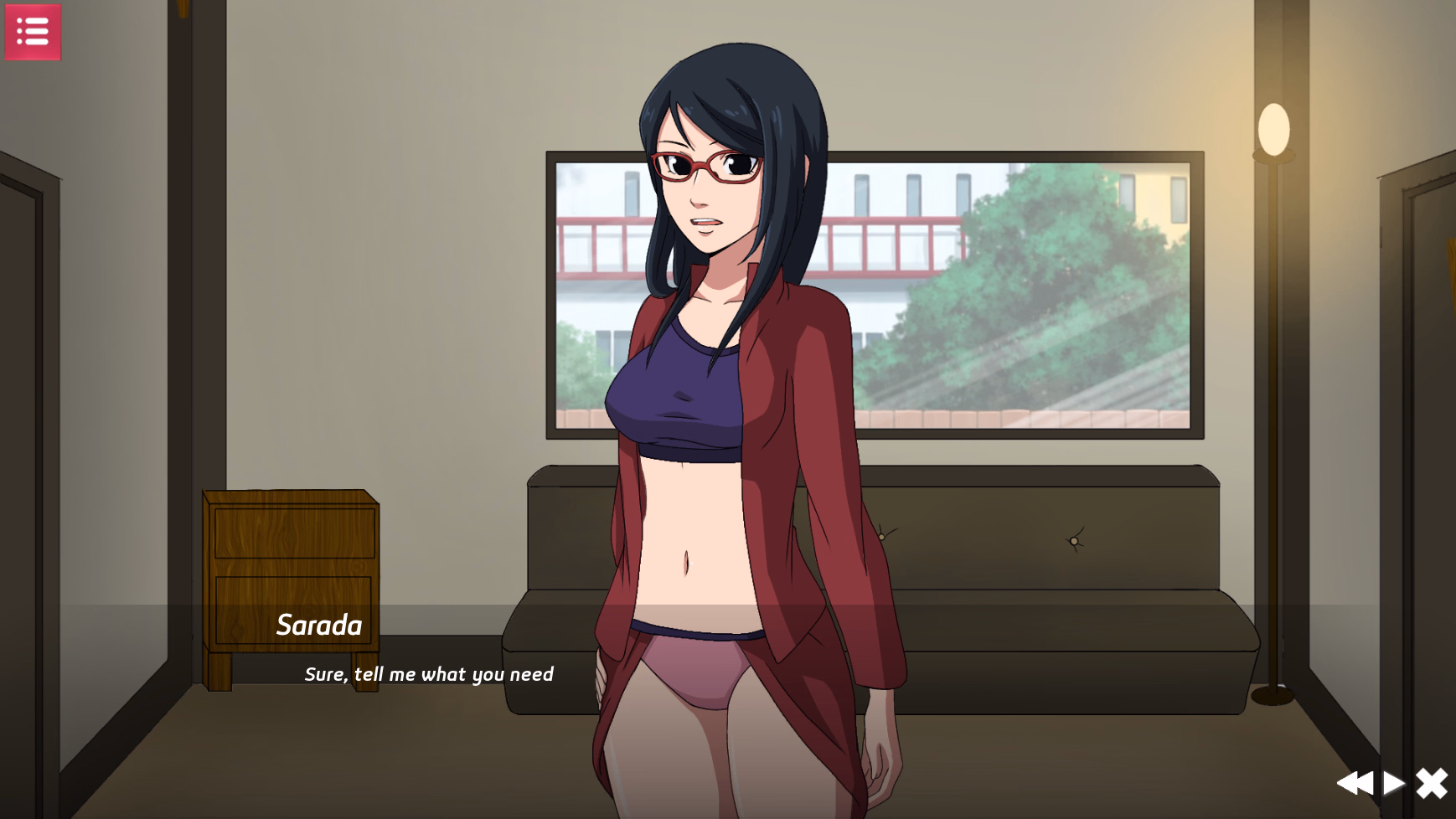 Ren'Py Sarada Rising + Boruto Naruto Next Generation [v1.1] [Arte Eroge]