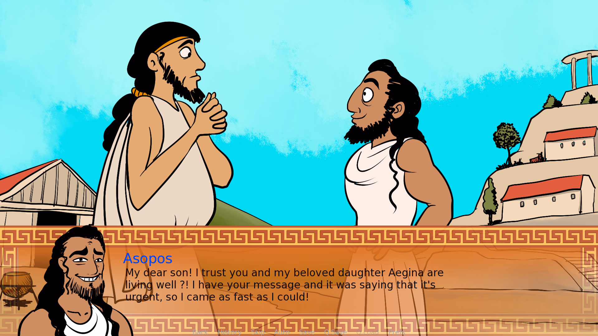 Ren'Py Abandoned Dave Rooder's Greek Myths and Legends [v1.2] [Dave "Mavis" Rooder]