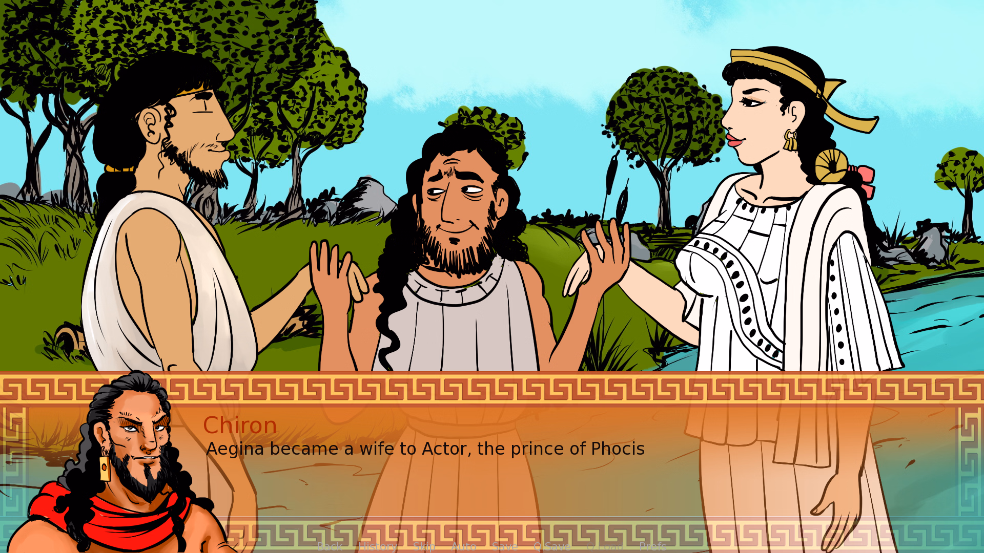 Ren'Py Abandoned Dave Rooder's Greek Myths and Legends [v1.2] [Dave "Mavis" Rooder]