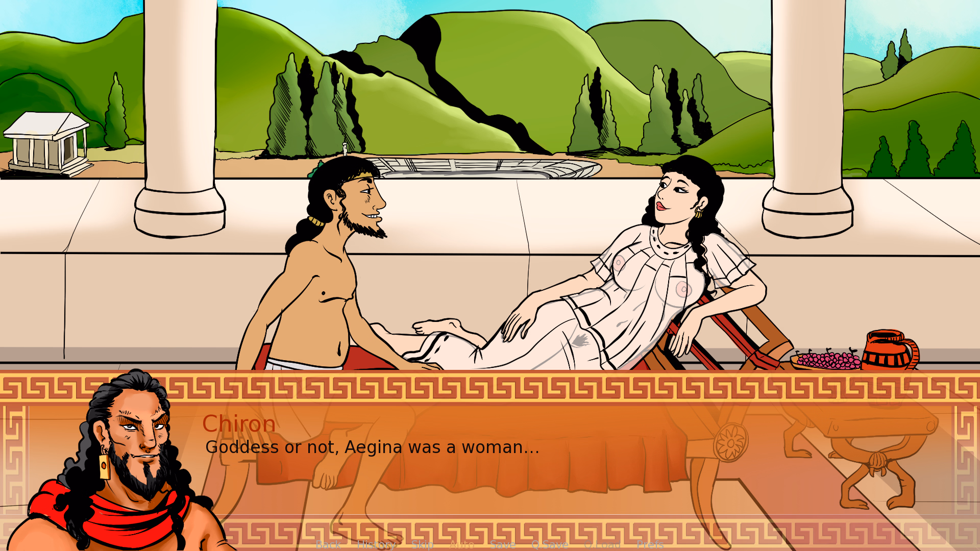Ren'Py Abandoned Dave Rooder's Greek Myths and Legends [v1.2] [Dave "Mavis" Rooder]