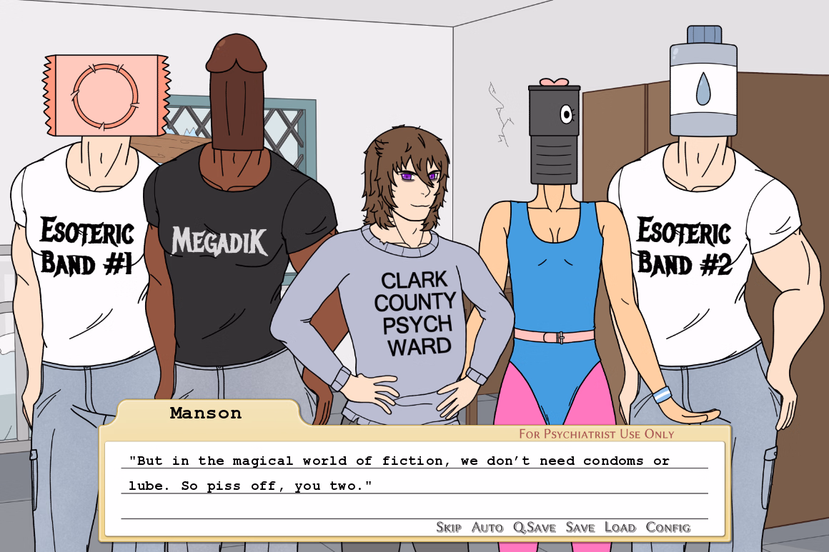 VN Ren'Py Completed Object Wank: Please Stop Asking If There's D*ldo Object Heads In The Game [Final] [thugzilladev]