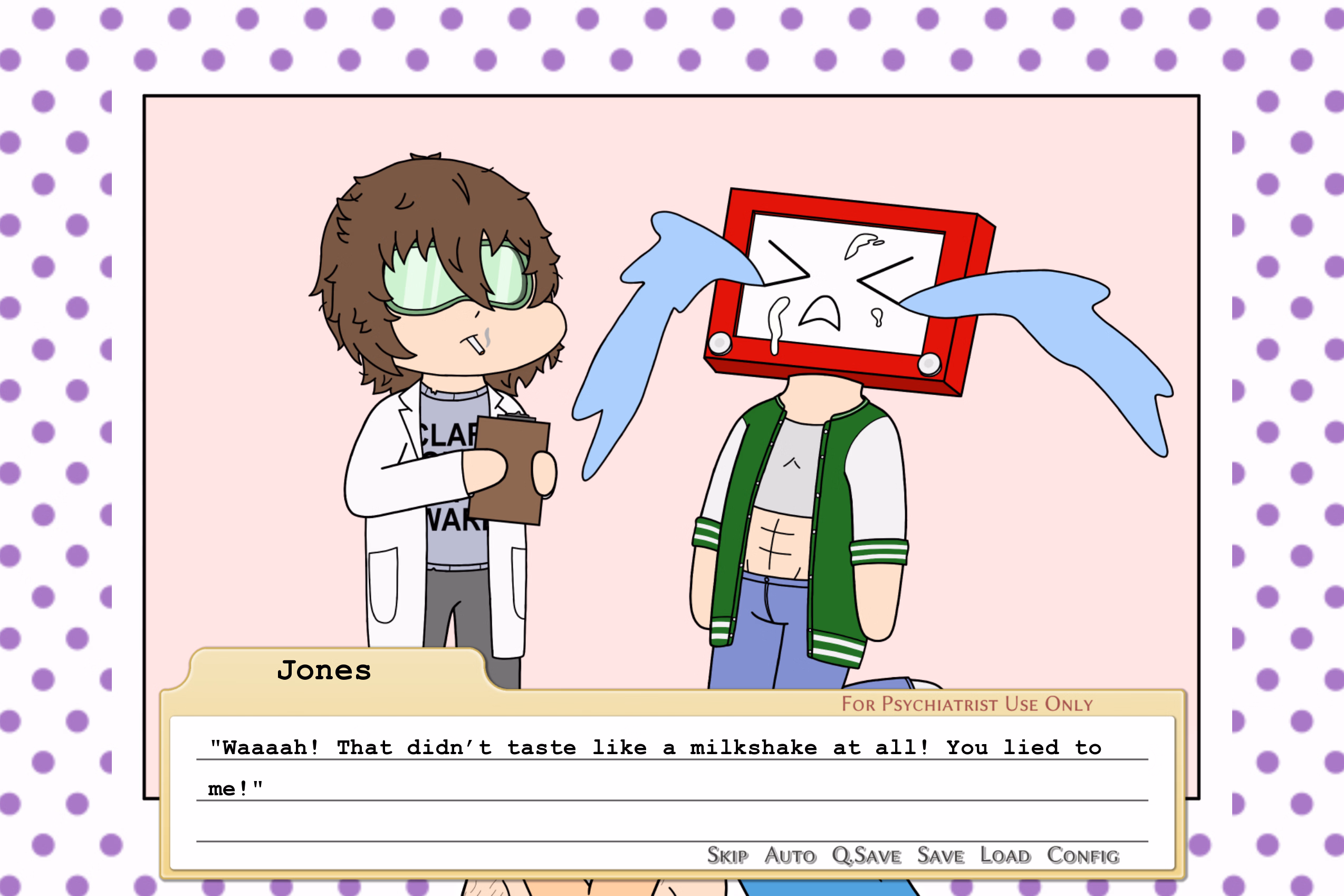 VN Ren'Py Completed Object Wank: Please Stop Asking If There's D*ldo Object Heads In The Game [Final] [thugzilladev]