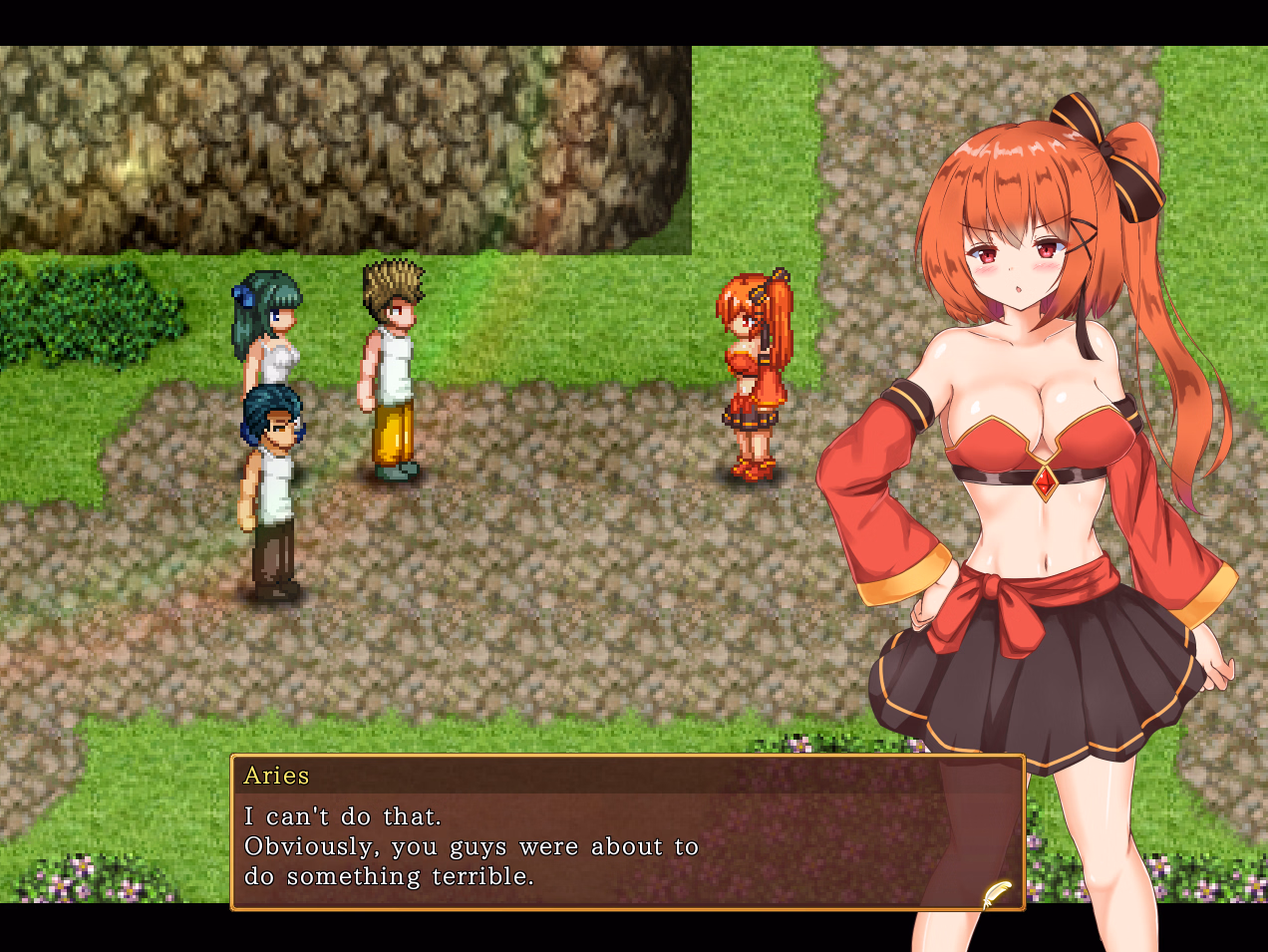 Wolf RPG Completed Blazing Aries [Final] [Kurotozakka]