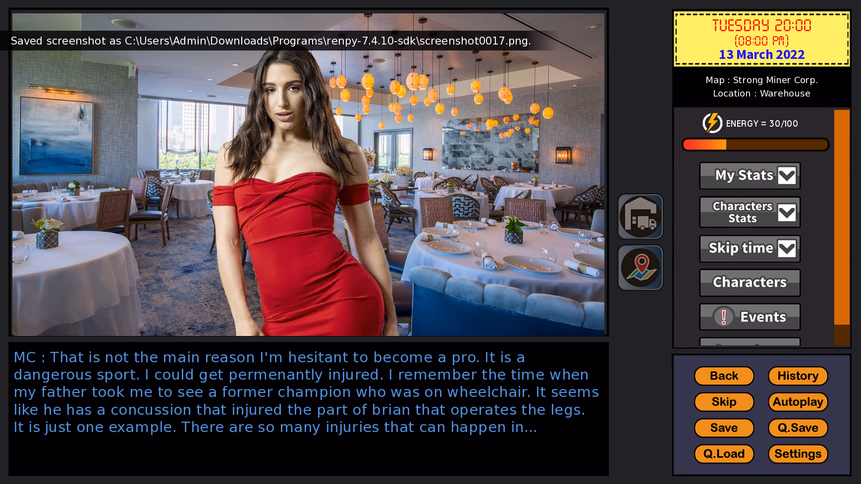 VN Ren'Py Abandoned Fight for MILFs [v0.2] [Lewd Heart]