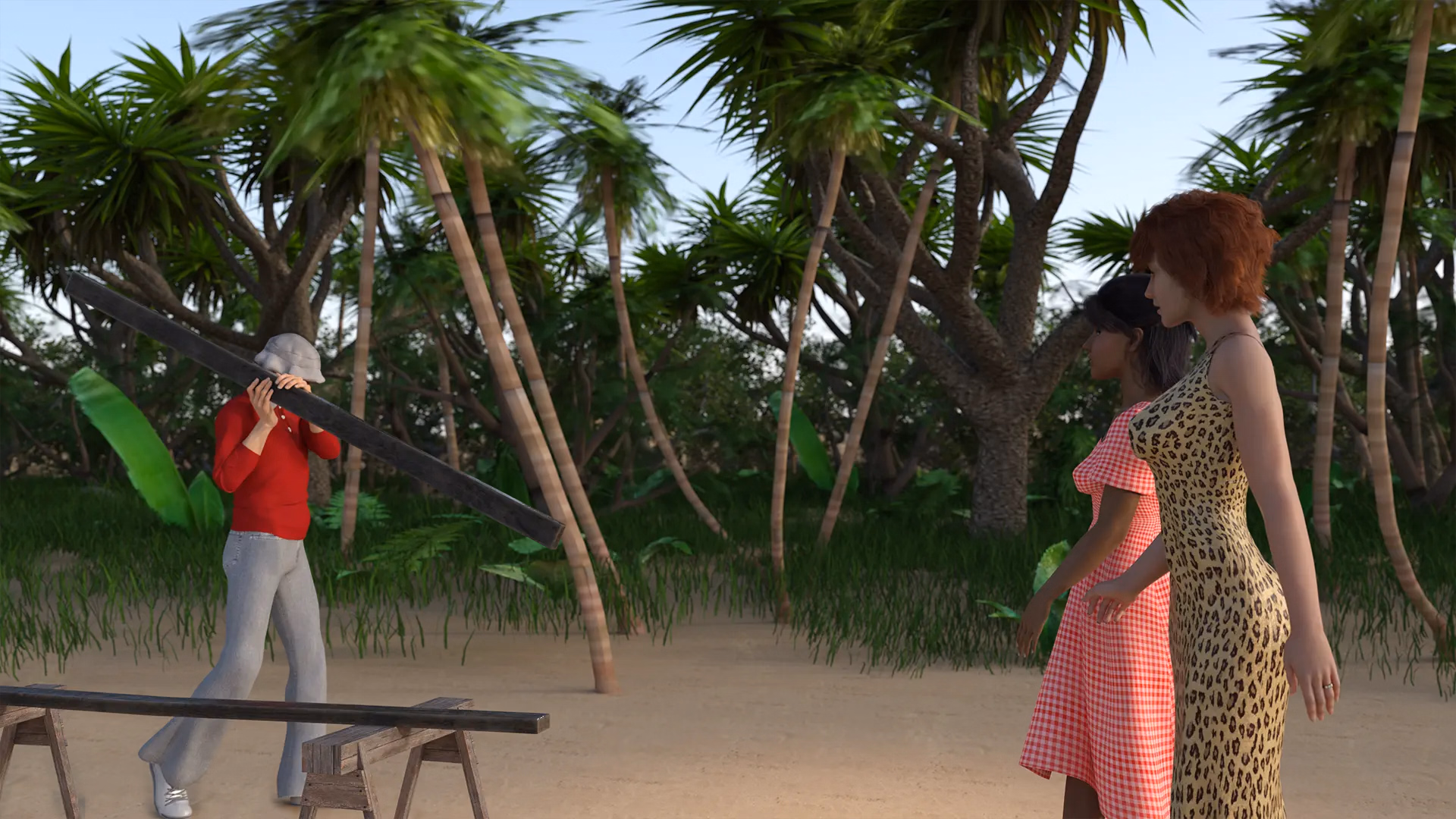 VN Ren'Py Abandoned Secret of the Island [v0.02.07.01] [Chaste Degenerate]