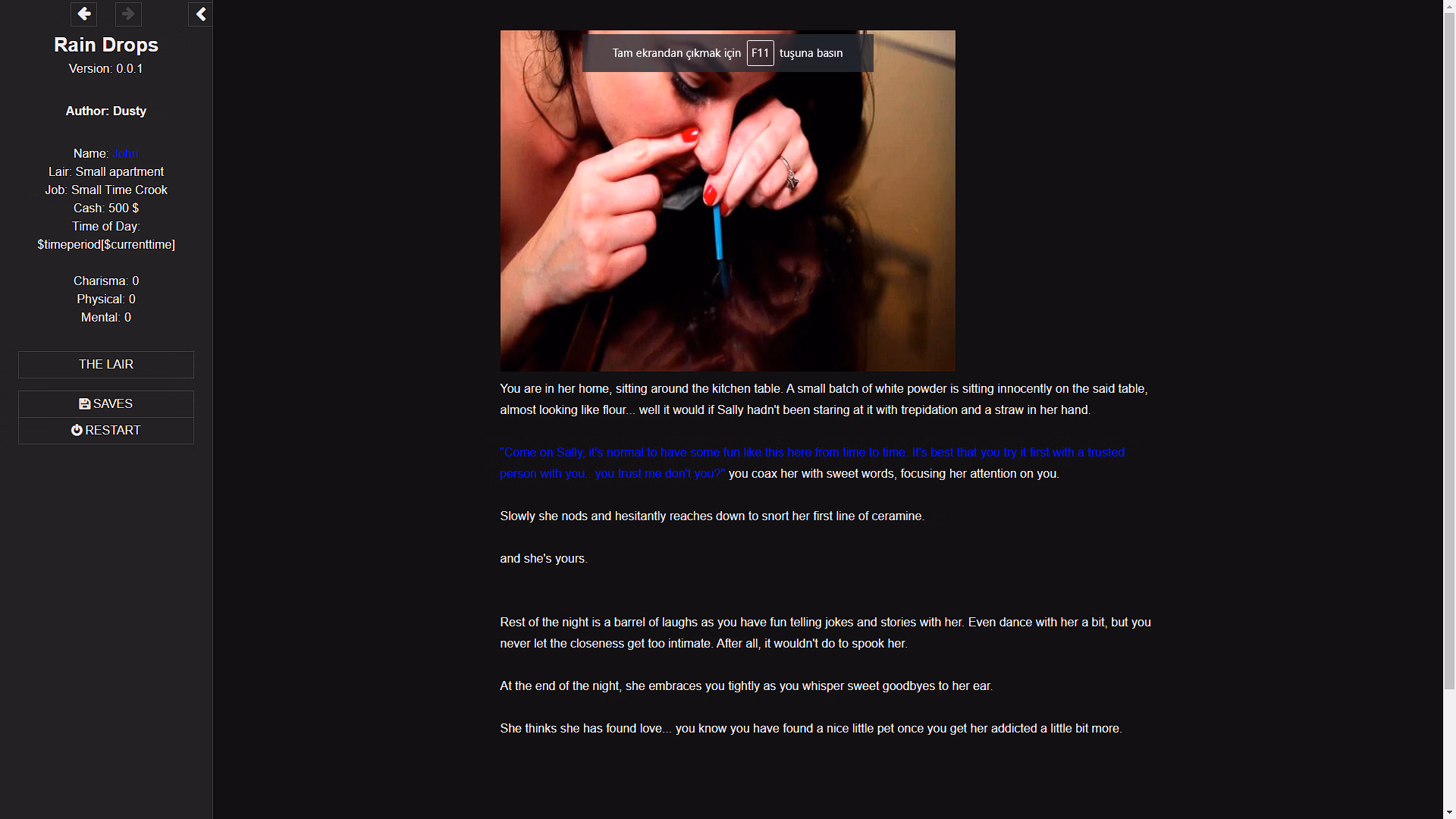HTML Abandoned Rain Drops [v0.1 Bugfix] [Emporium]