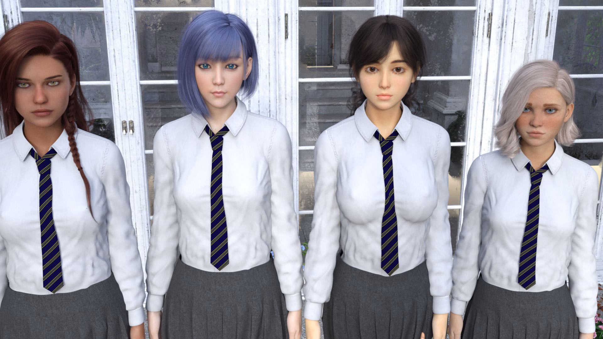 VN Ren'Py Nudist College [v0.20] [Elsa]
