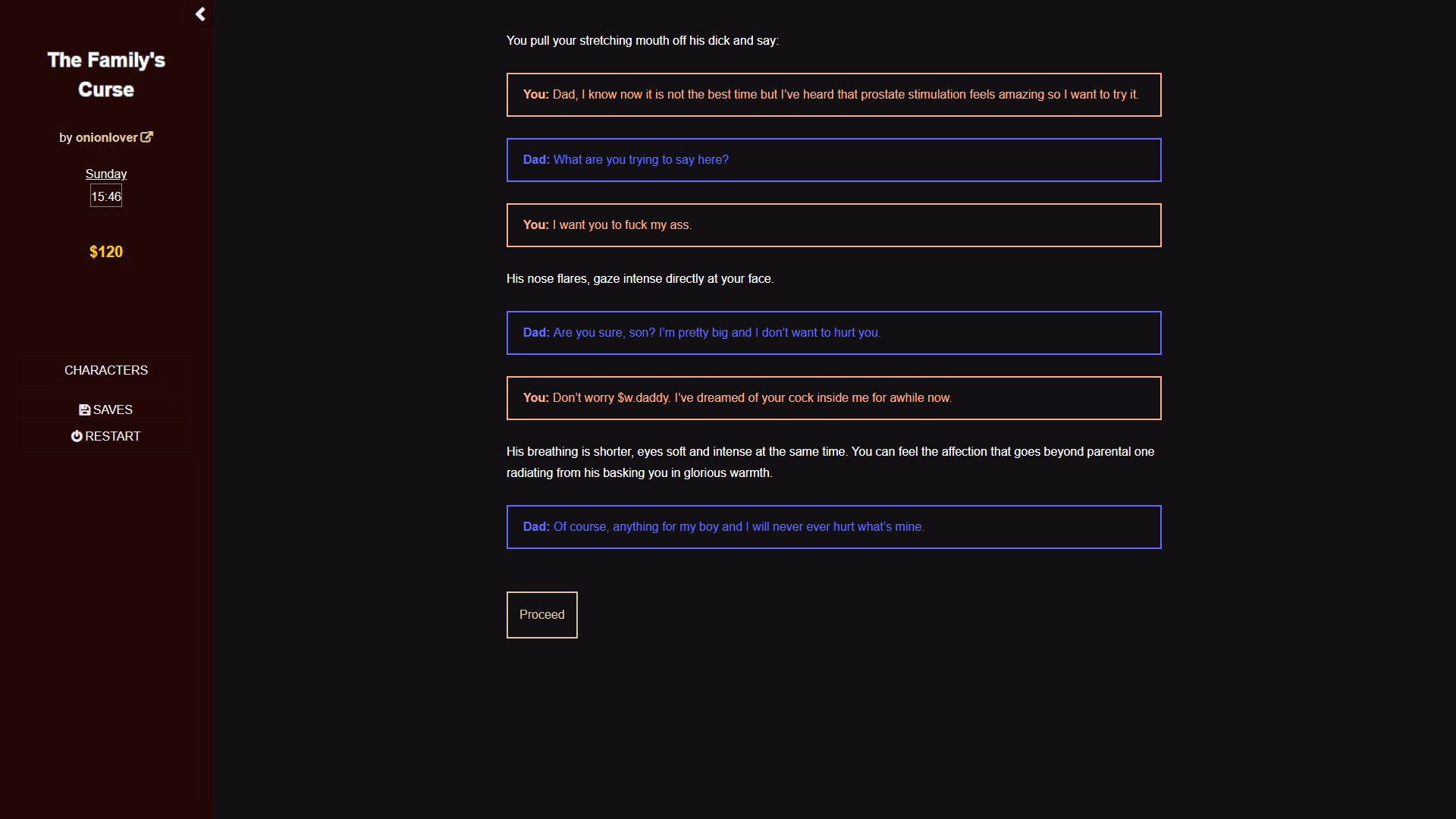 HTML The Family's Curse [v0.16.1a] [onionlover]