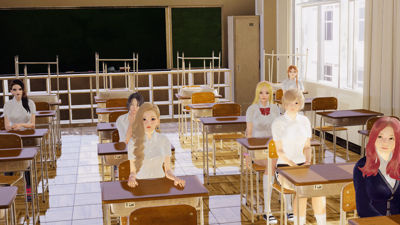 VN Ren'Py Abandoned The God of Yuri School [Ch1 v0.3.1] [Wer0]