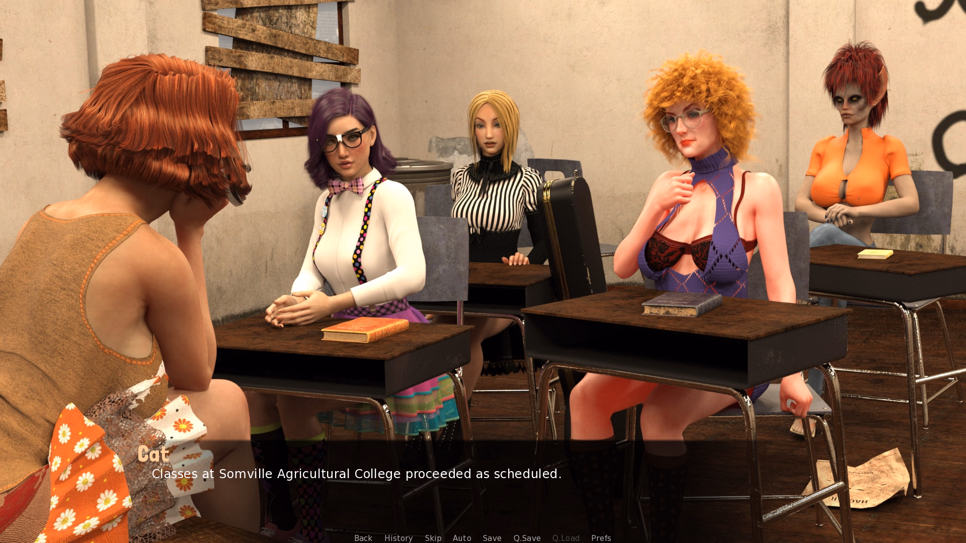 VN Ren'Py Abandoned Mysterious Erotic Theater 3500 [Upd 10] [ShamanLab]
