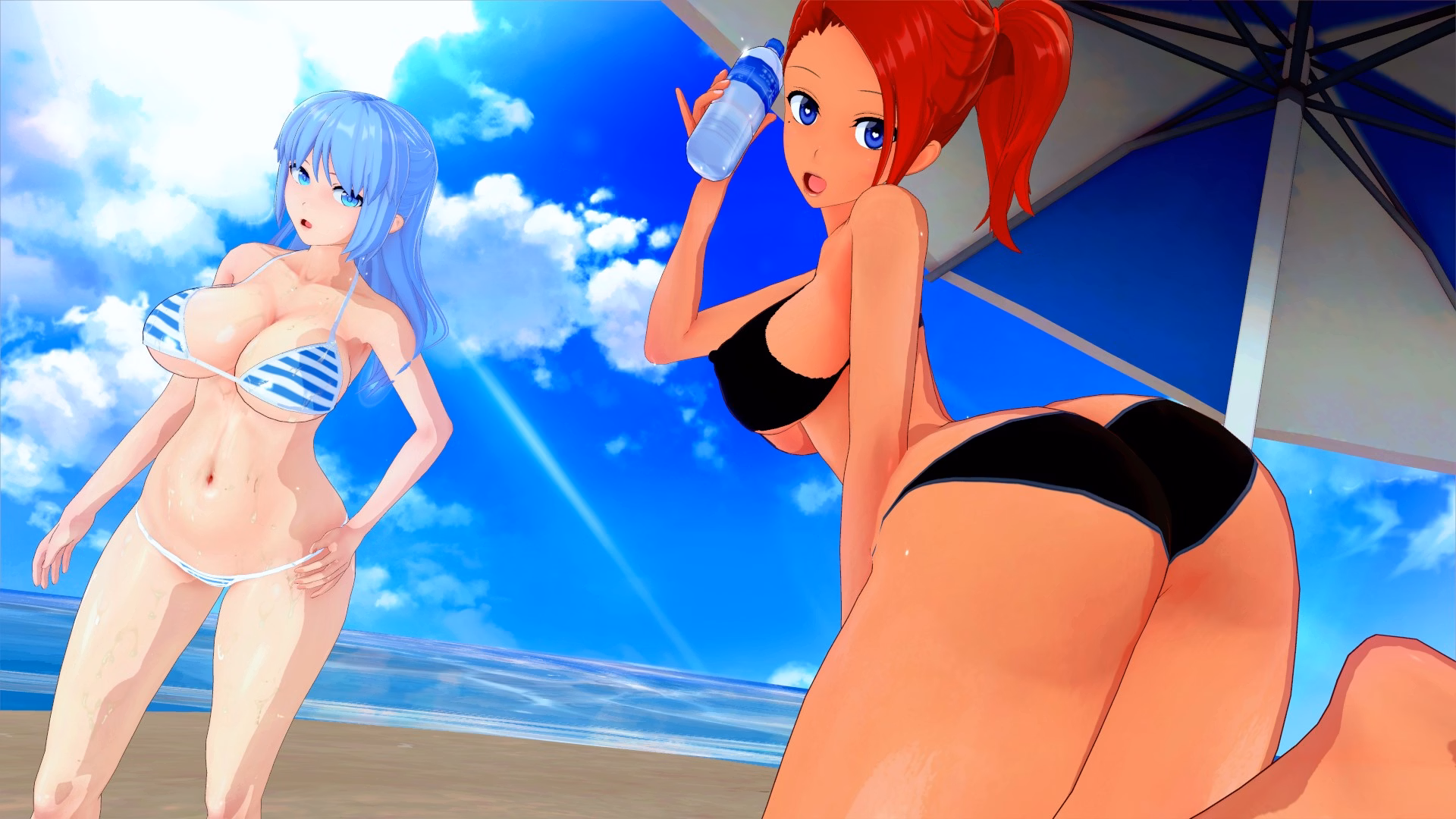 VN Ren'Py Abandoned Summer Hotel Harem [v0.0.3 Ch.3] [Lewd Milk]