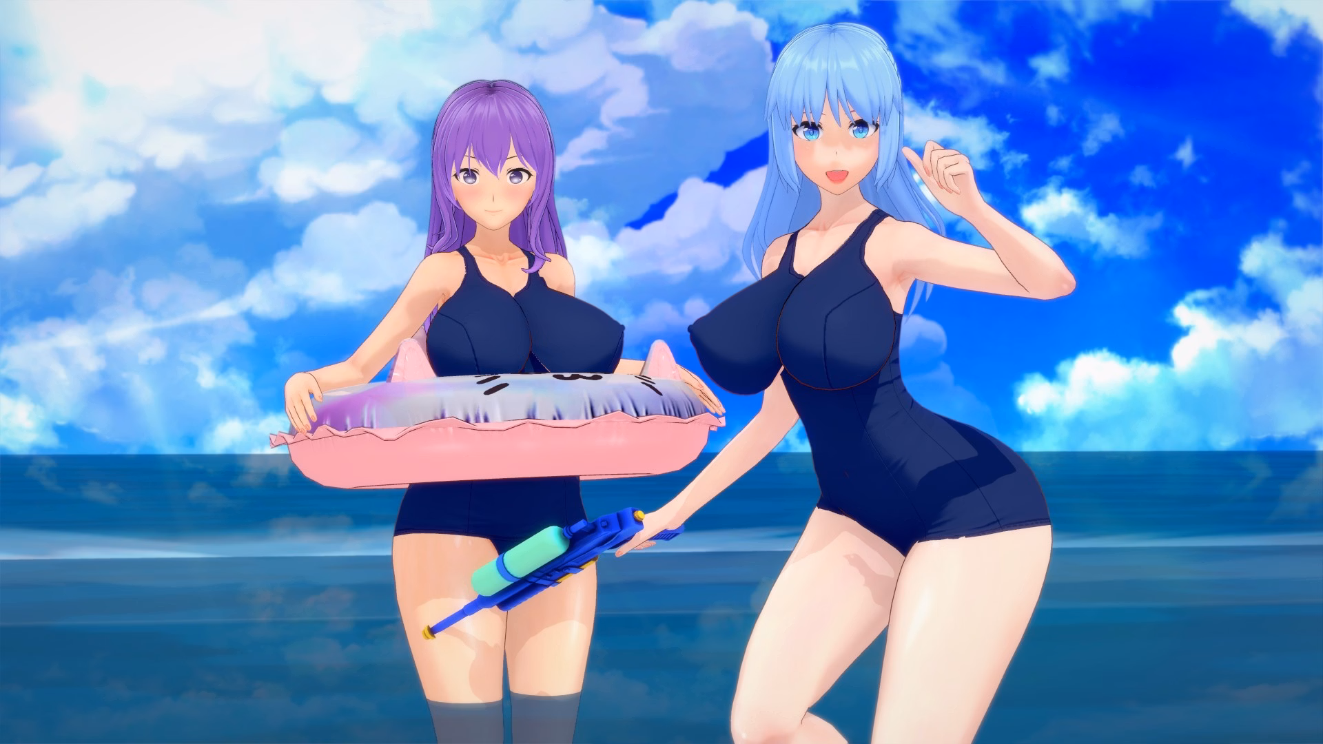 VN Ren'Py Abandoned Summer Hotel Harem [v0.0.3 Ch.3] [Lewd Milk]