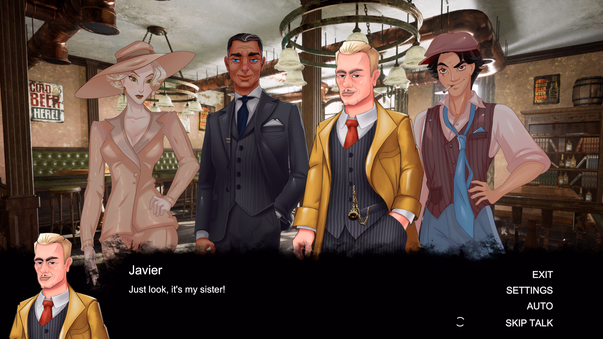 VN Unity Completed MAFIA: Sex Noir [Final] [Tails Games]