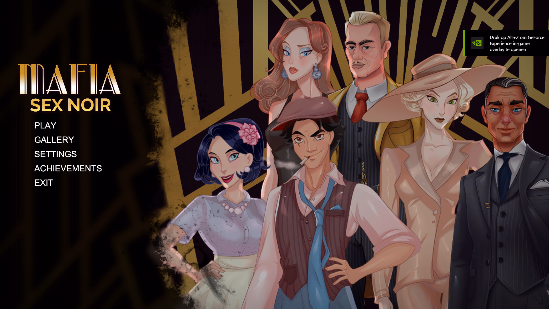 VN Unity Completed MAFIA: Sex Noir [Final] [Tails Games]