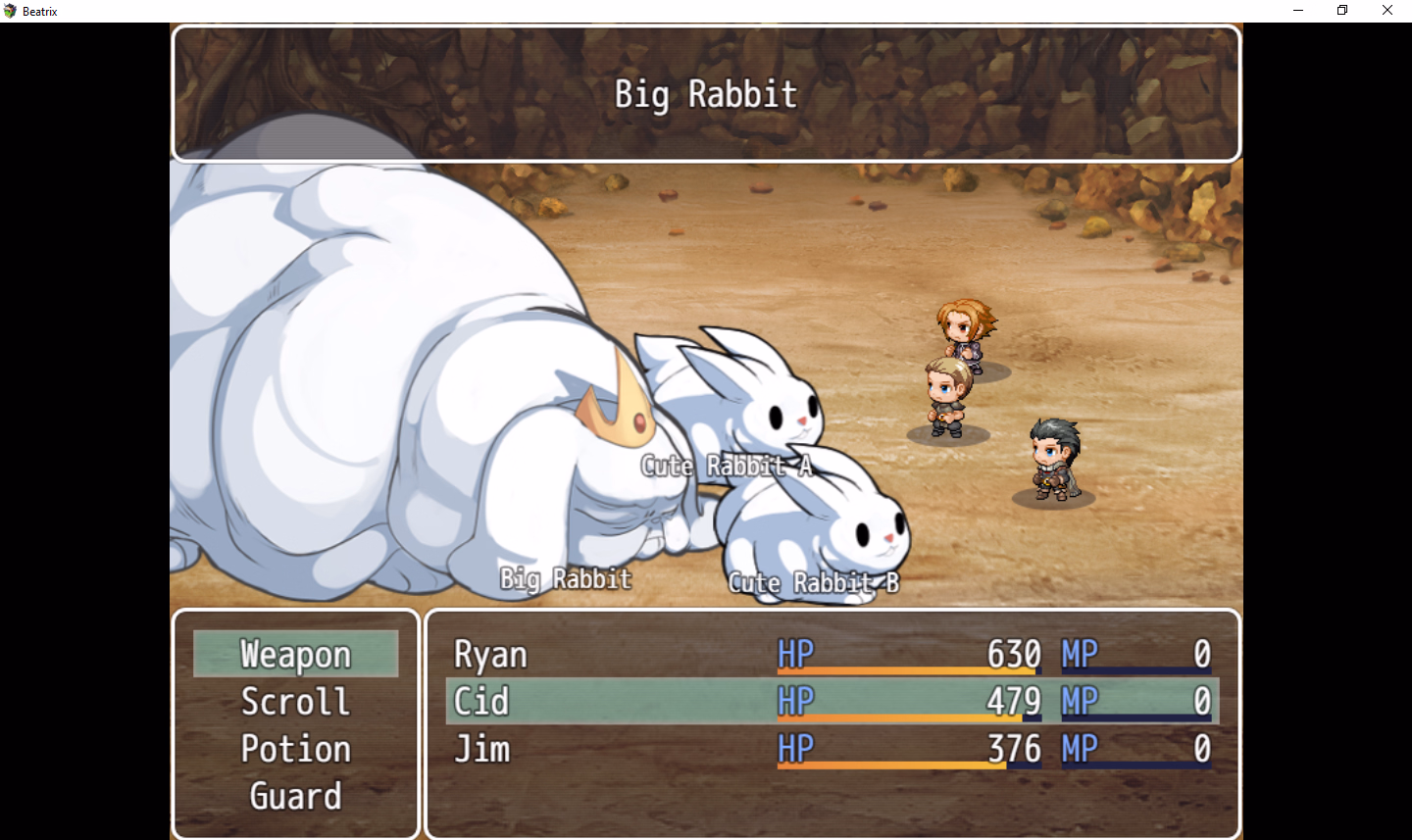 RPGM Abandoned Beatrix [V0.2] [Obscure Productions]