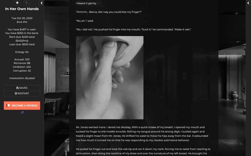 HTML Onhold In Her Own Hands [v0.8.2c] [Surprise & Delight Media]