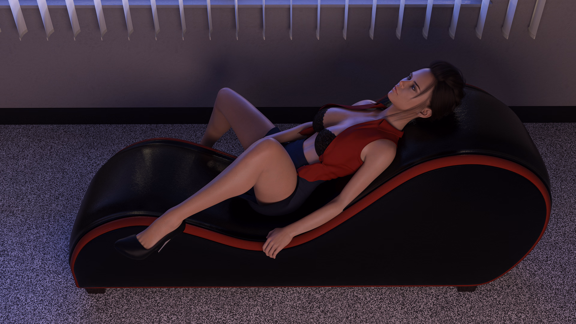 VN Ren'Py Abandoned Agent Horny [v0.7 (ACT 2) Full] [Mr.Creep Games]