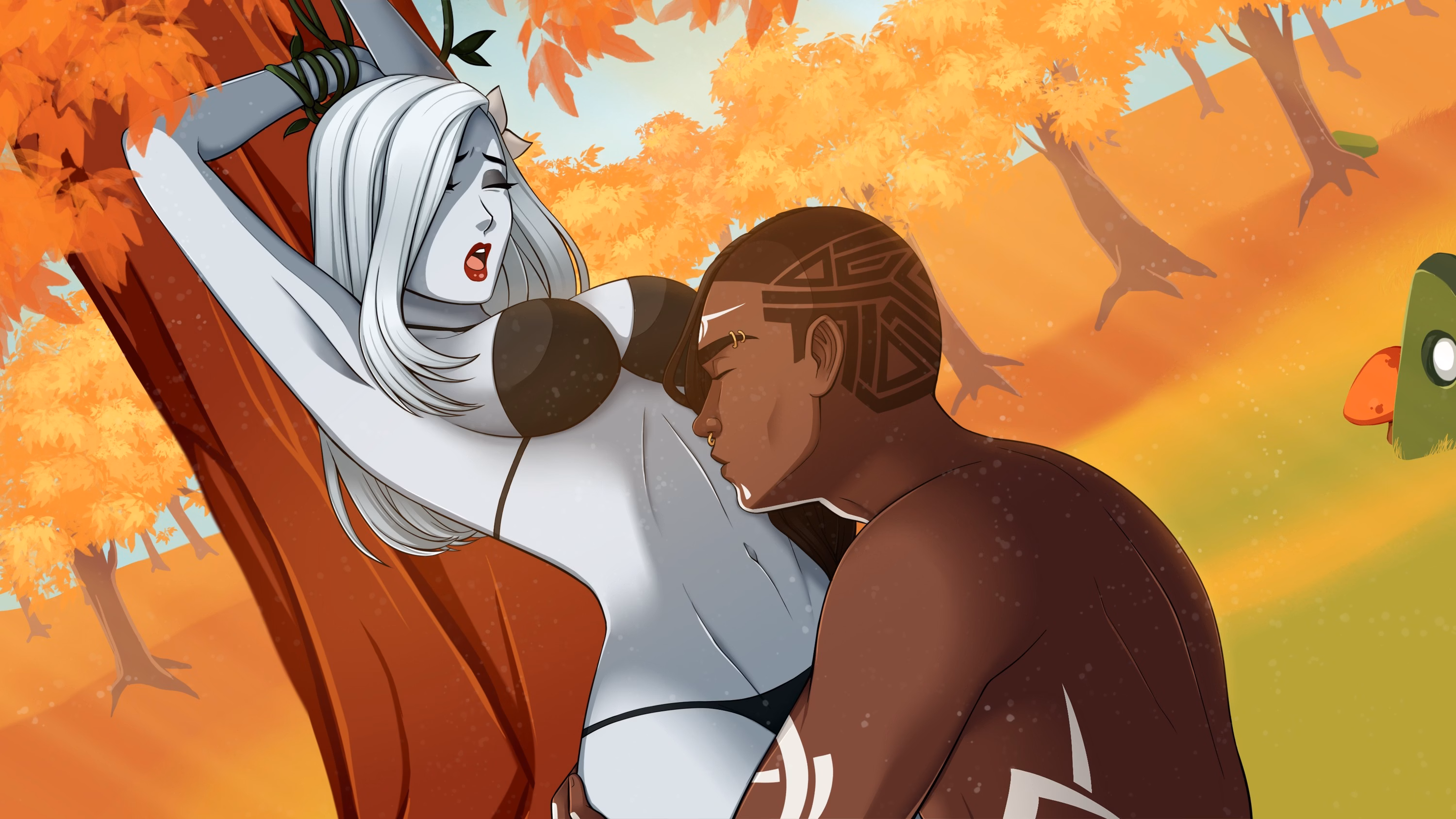 VN Ren'Py Completed The Curse of Mantras [v1.0.3] [Winter Wolves]