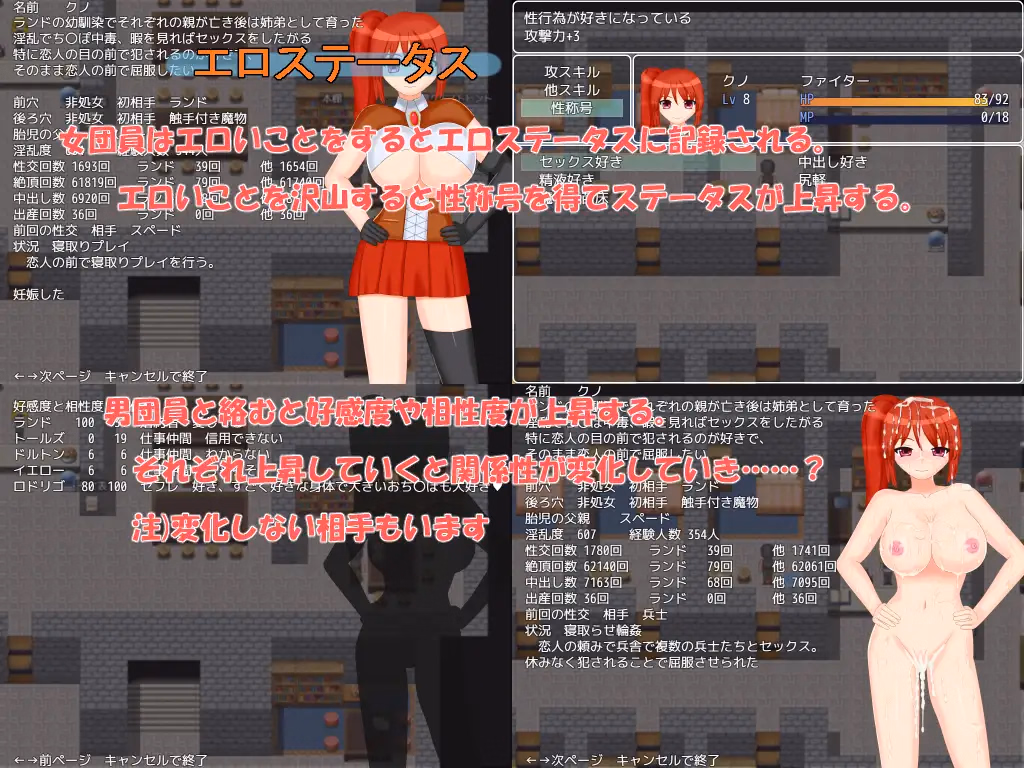 RPGM Completed Mercenary Band NTR [v1.20] [Mijiishi]