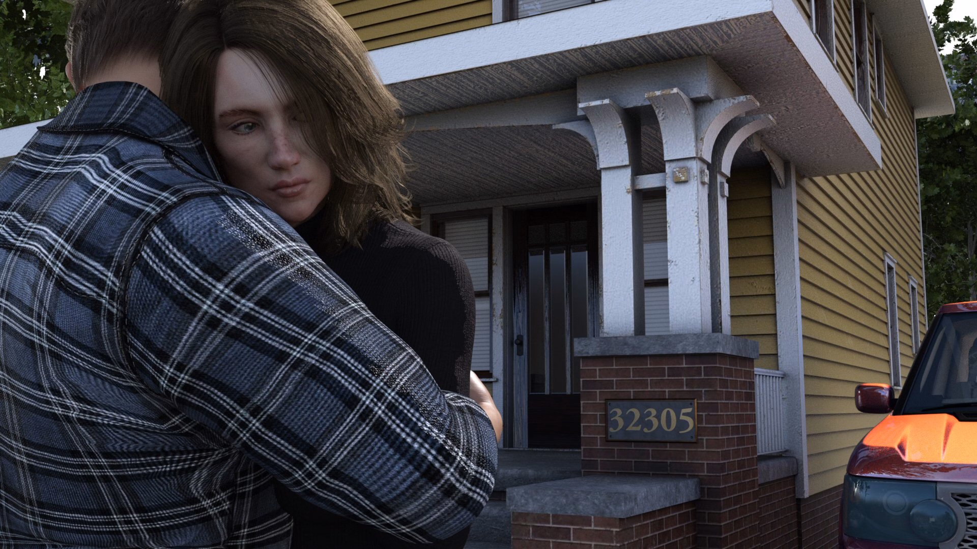 VN Ren'Py Abandoned Watching My Wife [v0.6.1] [Illegible Mink]
