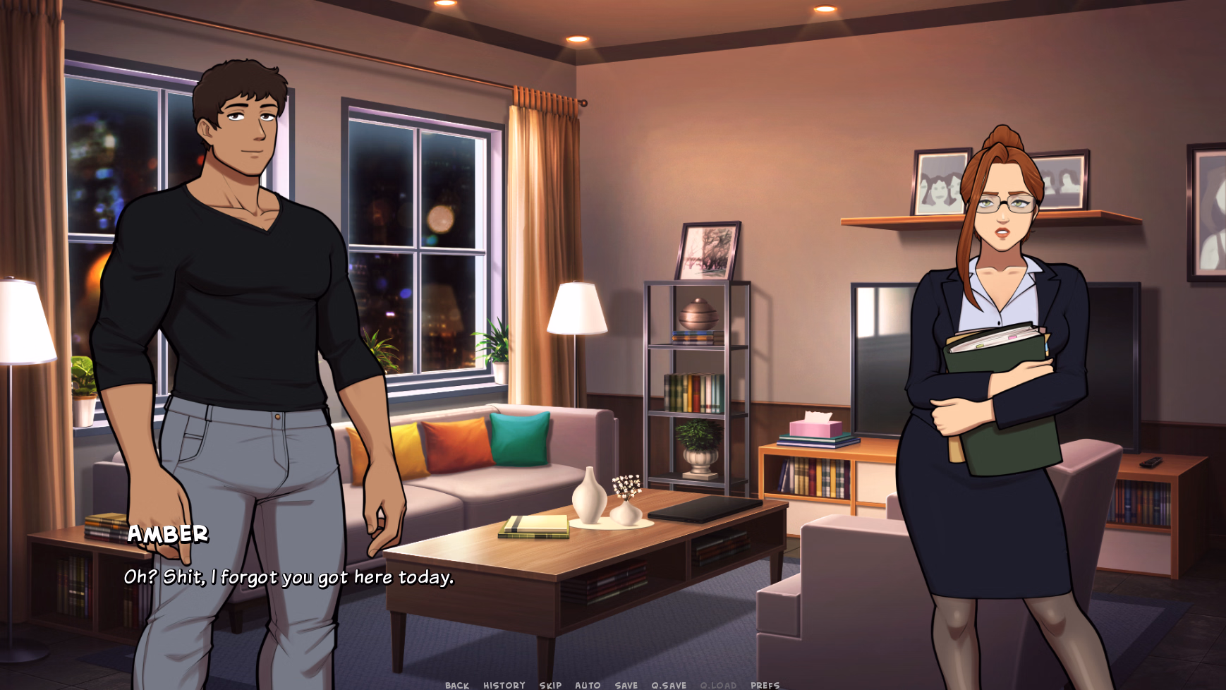 VN Ren'Py Abandoned The Girls of Bluerock Bay [v0.1b] [MrPotatoes]