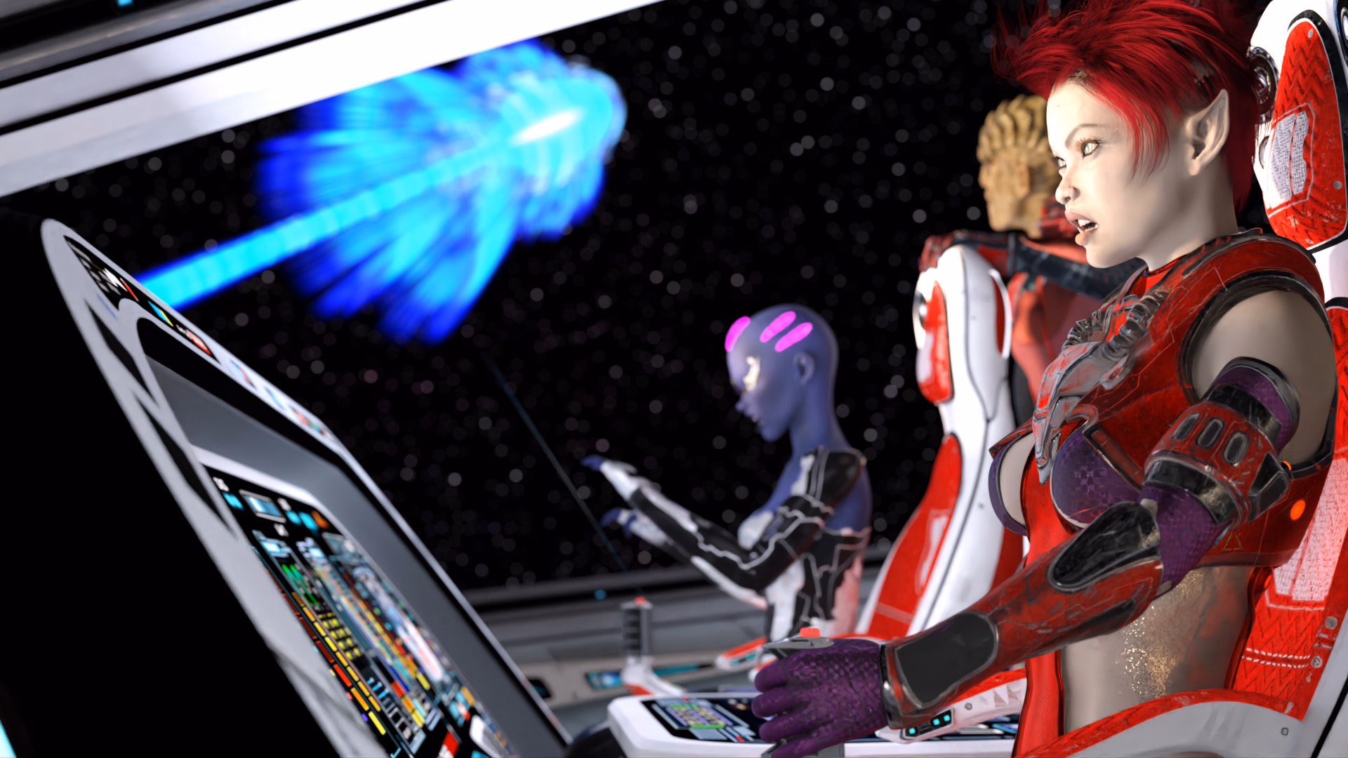 VN Ren'Py Abandoned Super Alien [Ep-1] [RandomFarmer]