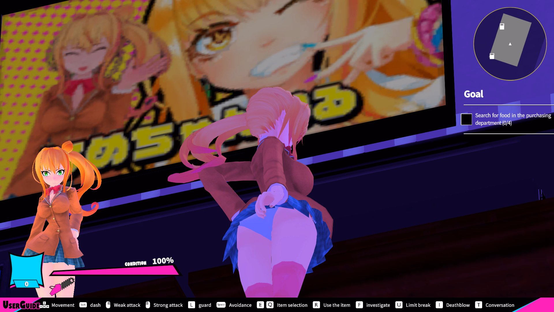 Unity Completed Girl and ChainSaw [v1.10] [Mistilteinn]