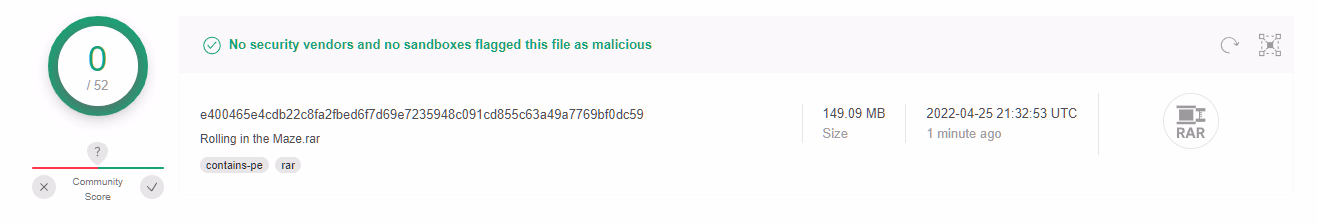 Unity Completed Rolling in the Maze [v1.0] [No. 25]