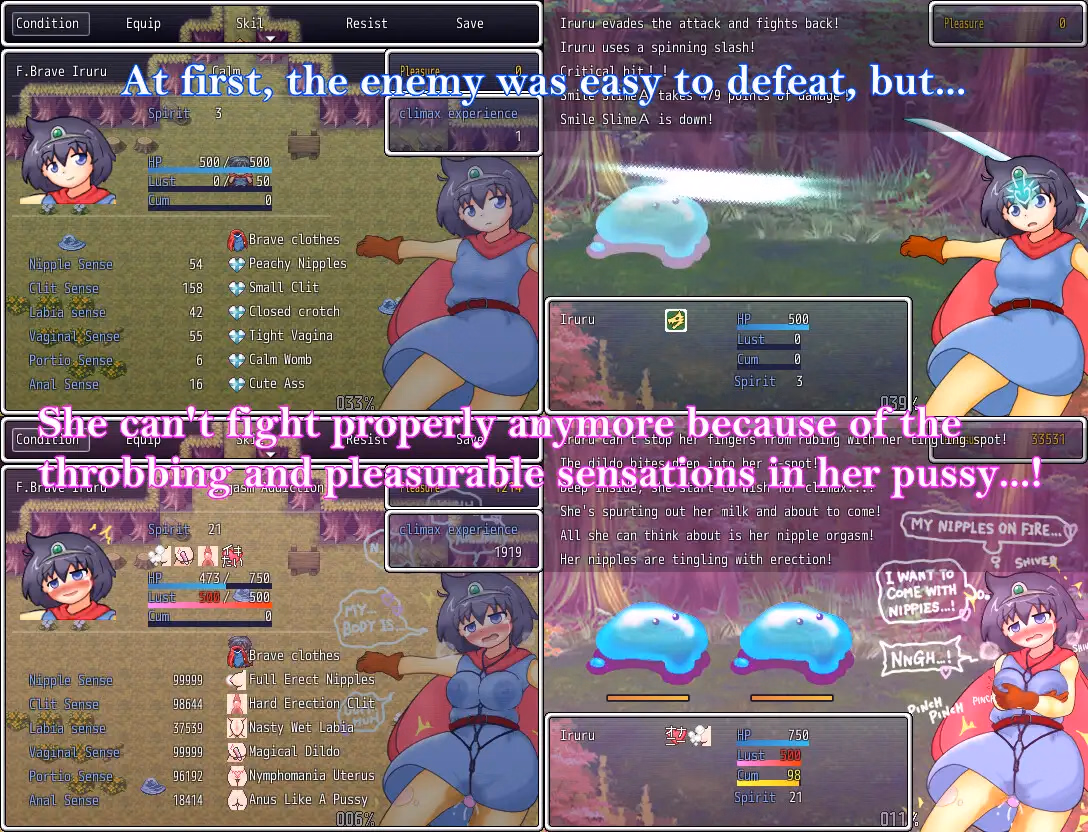 RPGM Completed Female Brave Iruru Lustful Magical Forest [Final] [nullnullfullido]