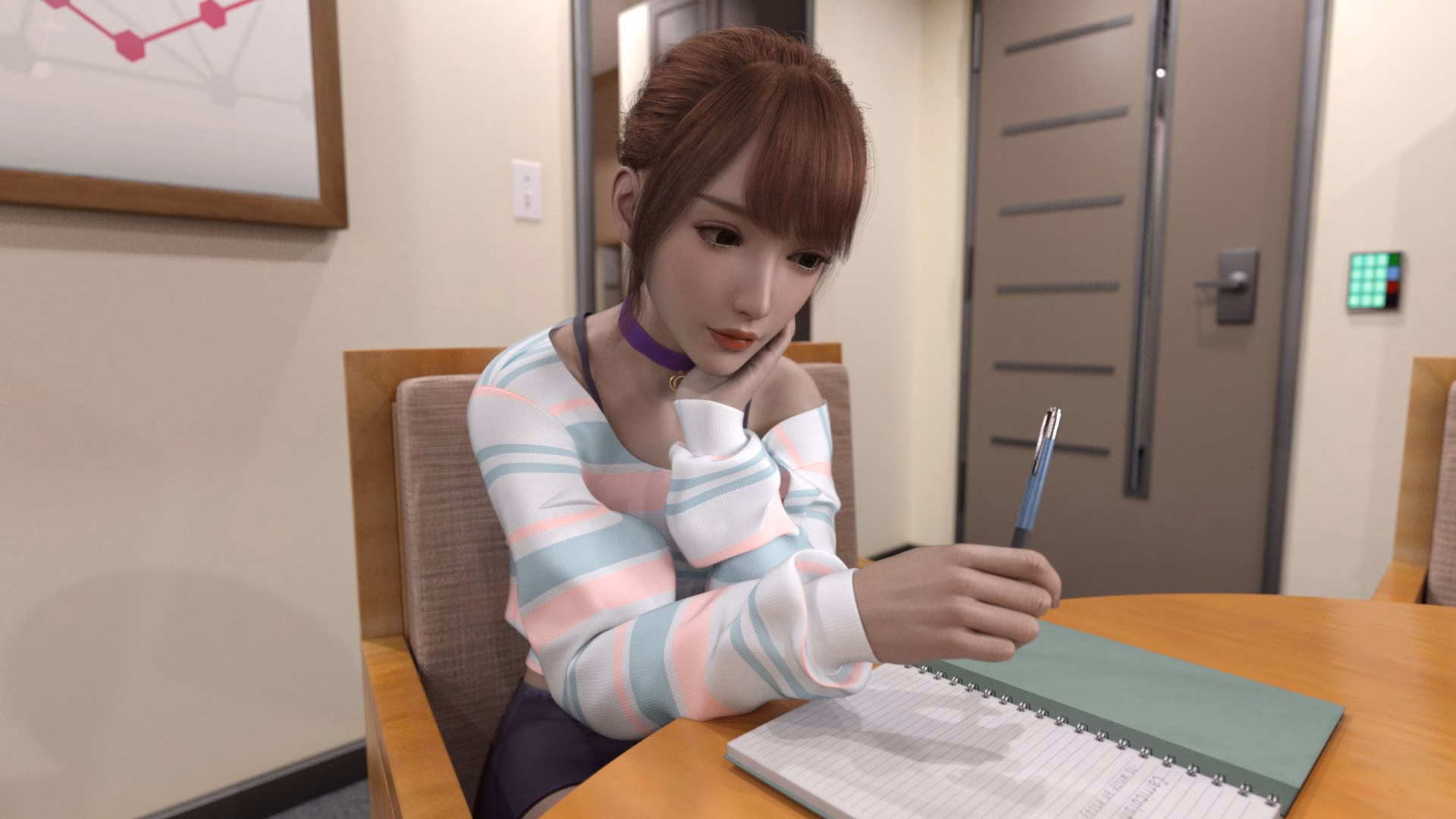 VN Ren'Py Nudist College [v0.20] [Elsa]